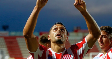 Juan García anotó un gol para Unión