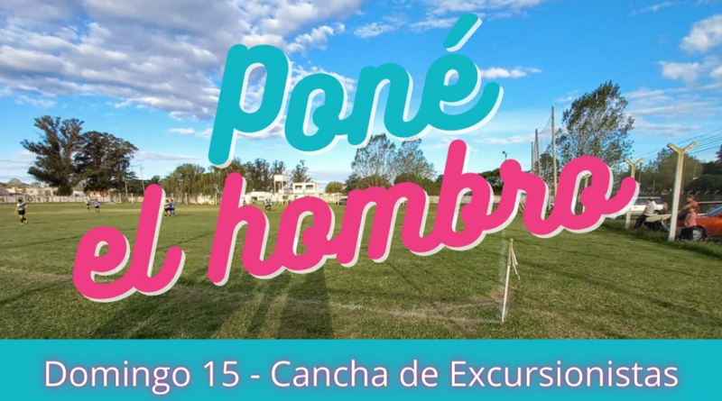 Poné el hombro acompañará al fútbol femenino