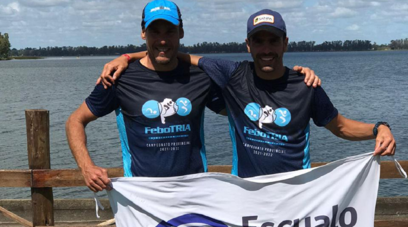 Bustos y Persson campeones provinciales de triatlón