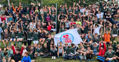 Iniciación al rugby en Los Cardos