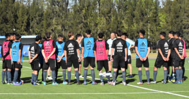 Zaballa entrenó con la Sub 17